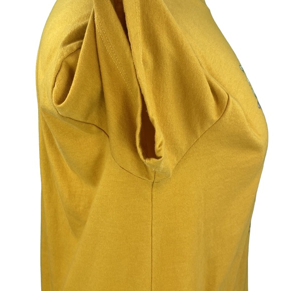 Fifth Sun Mustard Yellow Cactus Print Graphic Tee - Picture 7 of 12